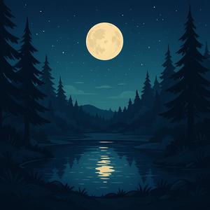 A Small Lake In The Forest