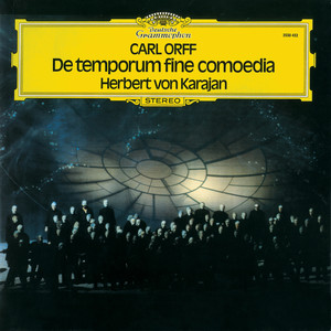 Orff: De Temporum Fine Comoedia