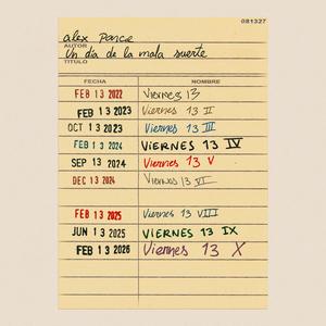 Alex Ponce - Viernes 13 X (El 10)