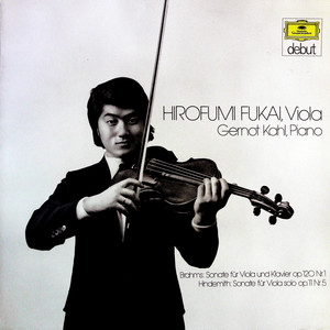 Sonate Fur Viola Und Klavier, Op.120 Nr.1; Sonate Fur Viola Solo, Op.11 Nr.5（黑胶版）