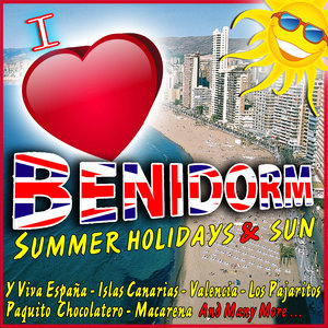 I Love Benidorm. Summer Holidays and Sun.