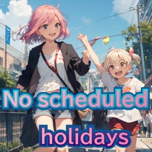 No holidays scheduled (feat. AiSuu)