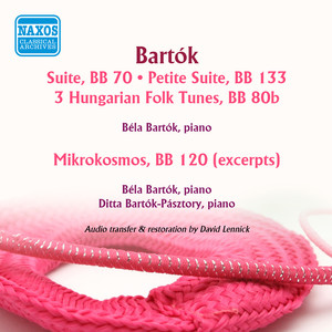 Bartok, B.: Piano Music (Bartok Plays Bartok) [1929-1941]