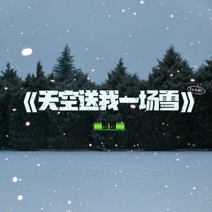 天空送我一场雪 (伴奏)