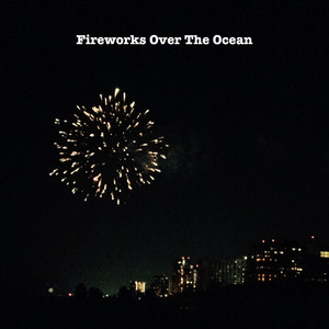 Fireworks Over the Ocean