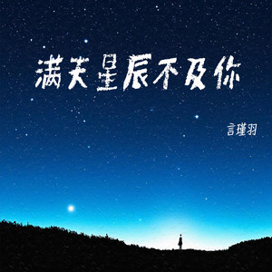 满天星辰不及你 (伴奏) - 言瑾羽封面