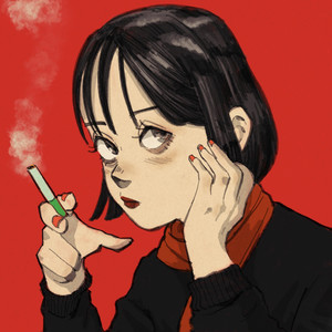 Balcony and cigarettes