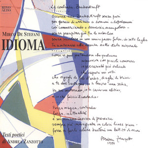 Idioma (Testi poetici di Andrea Zanzotto)