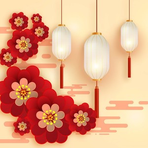 Peach blossom New Year greetings桃花拜年朵朵开·春节喜庆国风音乐