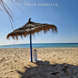 straw umbrella