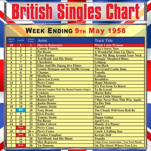 British Singles Chart - Week Ending 9 May 1958