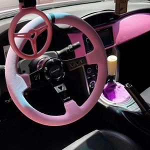 pinkysteeringwheel