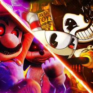 Cuphead y Bendy vs. Dark Mario y Sonic.exe Rap (feat. Hex Arcana & Hollywood Legend) [Explicit]