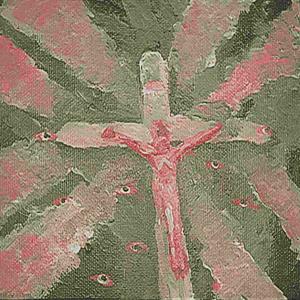 clown with a microphone