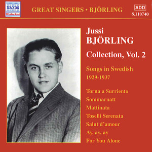 BJORLING, Jussi: Bjorling Collection, Vol. 2: Songs in Swedish (1929-1937)