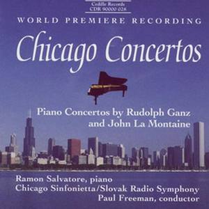 Piano Concertos By Rudolph Ganz And John La Montaine