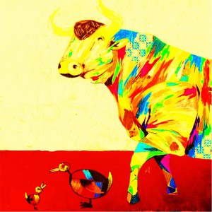 Sunrise in the Sea at Loreto Mexico