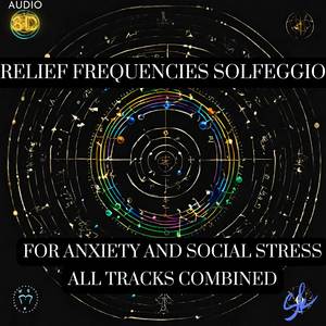 Curing Frequencies For Anxiety And Social All Tracks Combined For 8D Immersive Audio