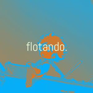 flotando.