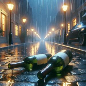 Raindrops & Wine Bottles