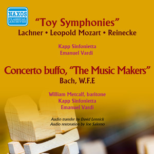 Orchestral Music - Lachner, I. / Bach, W.F.E. / Mozart, L. / Reinecke, C. (Toys + Orchestra = Musical Fun) [Vardi] [1961]