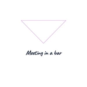 Meeting in a bar