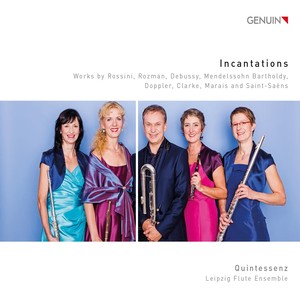 Flute Ensemble Arrangements - Rossini, G. / Rozman, A. / Debussy, C. / Mendelssohn, Felix (Incantations) [Quintessenz]