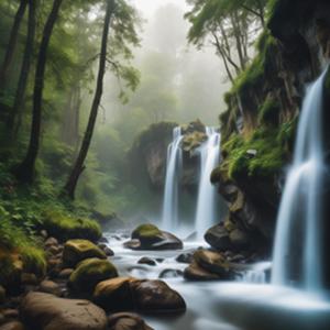 Misty Cascades