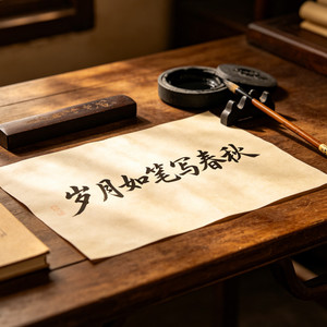 岁月如笔写春秋