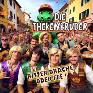 Ritter Drache oder Fee