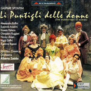 Li puntigli delle donne - Act I Scene 16: Ci son tutti gli asciltanti (Conte, Lisetta) - Scene 17: Serva di lor signori … (Giannina, Lisetta, Valerio) - Last Scene: Padroni scuseranno (Dottore, Conte, Rosimene, Valerio, Cavaliere, Giannina, The Men, The Wo