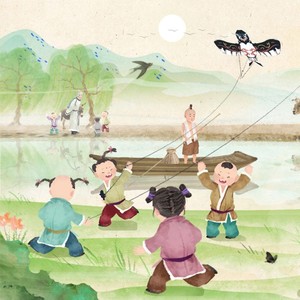 画鸡【明】唐寅 (伴奏)