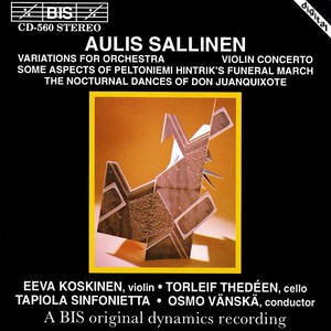 SALLINEN: Variations for Orchesta, Op. 8 / Violin Concerto, Op. 18