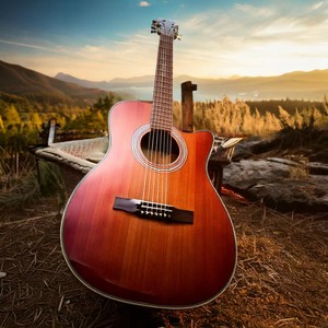 Harmonic Ease: Guitar Relaxation Moments