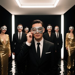 Slaves to the Money (Glitter Masks)