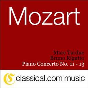 Wolfgang Amadeus Mozart, Piano Concerto No. 11 In F Major, K. 413
