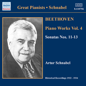 Beethoven: Piano Sonatas Nos. 11-13 (Schnabel) [1932-1934]