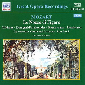 Mozart: Marriage of Figaro (The) [Glyndebourne] [1934-1935]