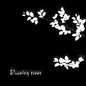 Blooming trees