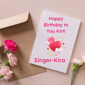 Happy Birthday To You Kirti