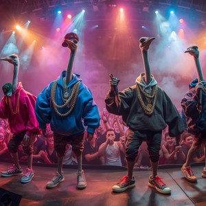 ダチョウのダッチー (feat. K二郎, 甘栗, シャリー & agnet) (Explicit)