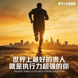 世界上最好的贵人 就是执行力超强的你