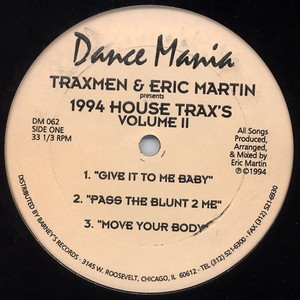 1994 House Trax's Volume II