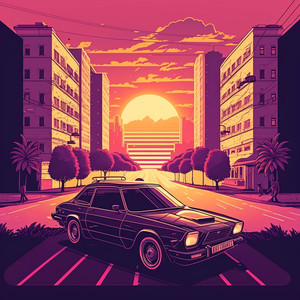 Retro Neon Drive