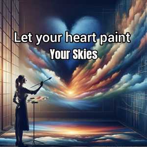 Let Your Heart Paint Your Skies