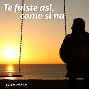 te fuiste asi como si nada