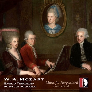 Wolfgang Amadeus Mozart: Music for Harpsichord Four-Hands