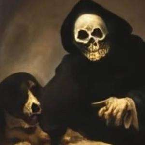 Skeleton and Dog (Explicit)