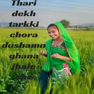 Thari dekh tarkki chora dushamn ghana jhale che