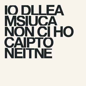 Io della musica non ci ho capito niente I (feat. Rodrigo D'Erasmo)